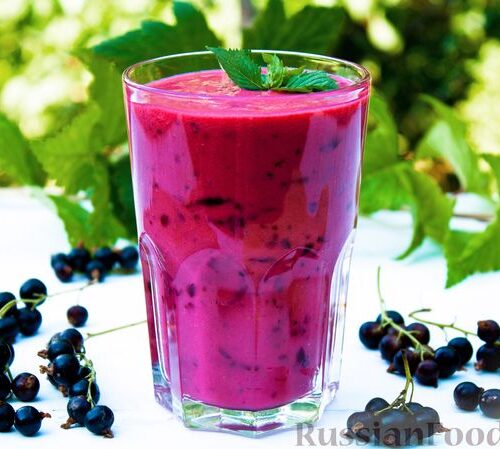 Смузи со смородиной